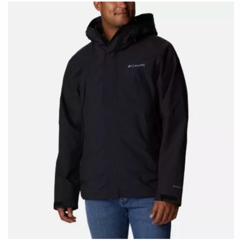 Columbia Men's Canyon Meadows Omni-Heat Infinity Interchange Jacket Black Medium